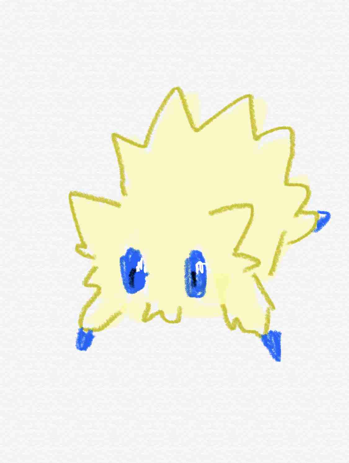 好きなポケモンを記憶を頼りに描いて何か当ててもらうトピ