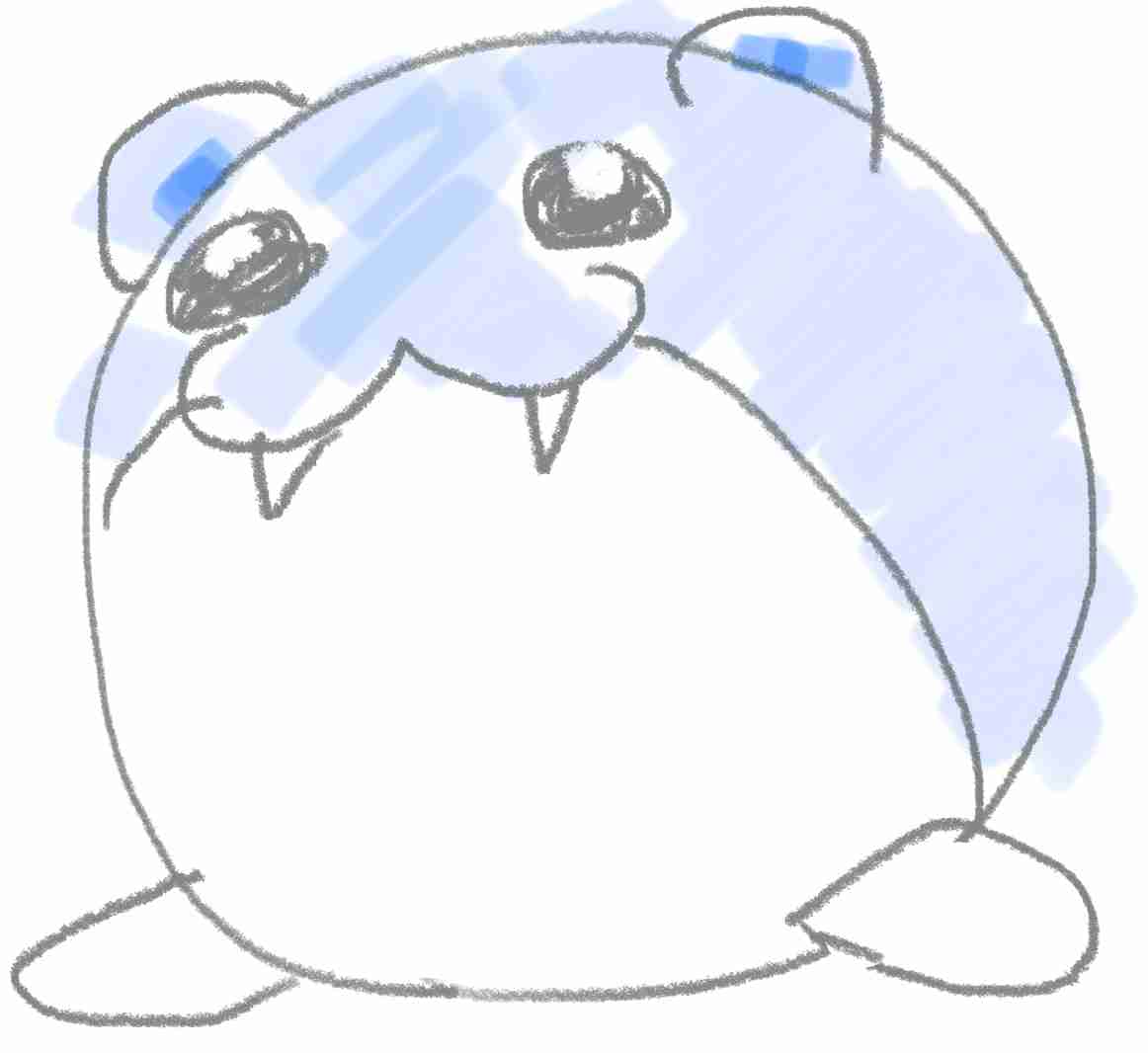 好きなポケモンを記憶を頼りに描いて何か当ててもらうトピ