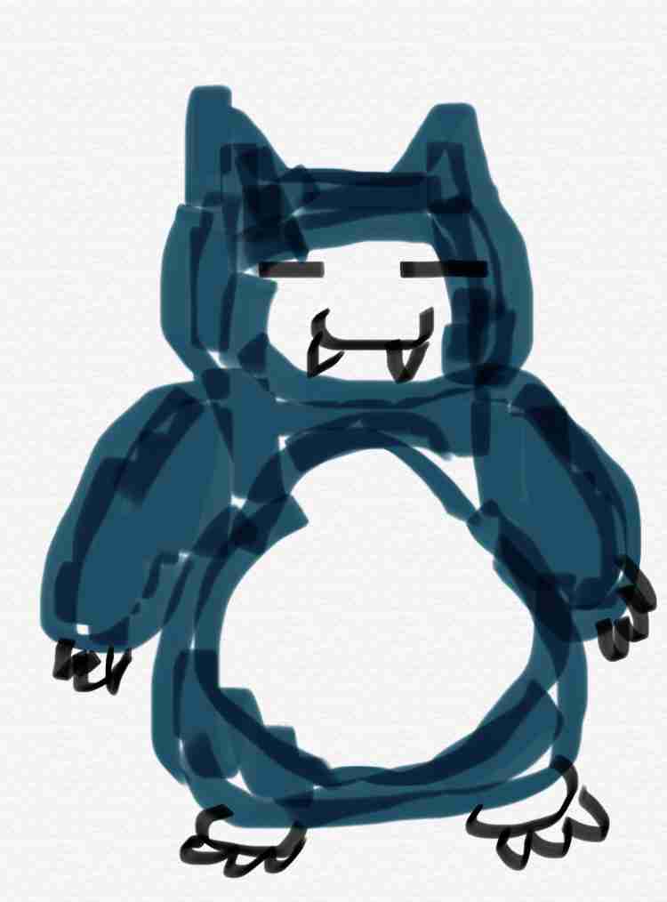 好きなポケモンを記憶を頼りに描いて何か当ててもらうトピ