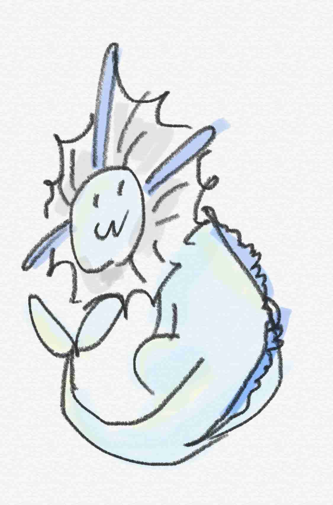 好きなポケモンを記憶を頼りに描いて何か当ててもらうトピ