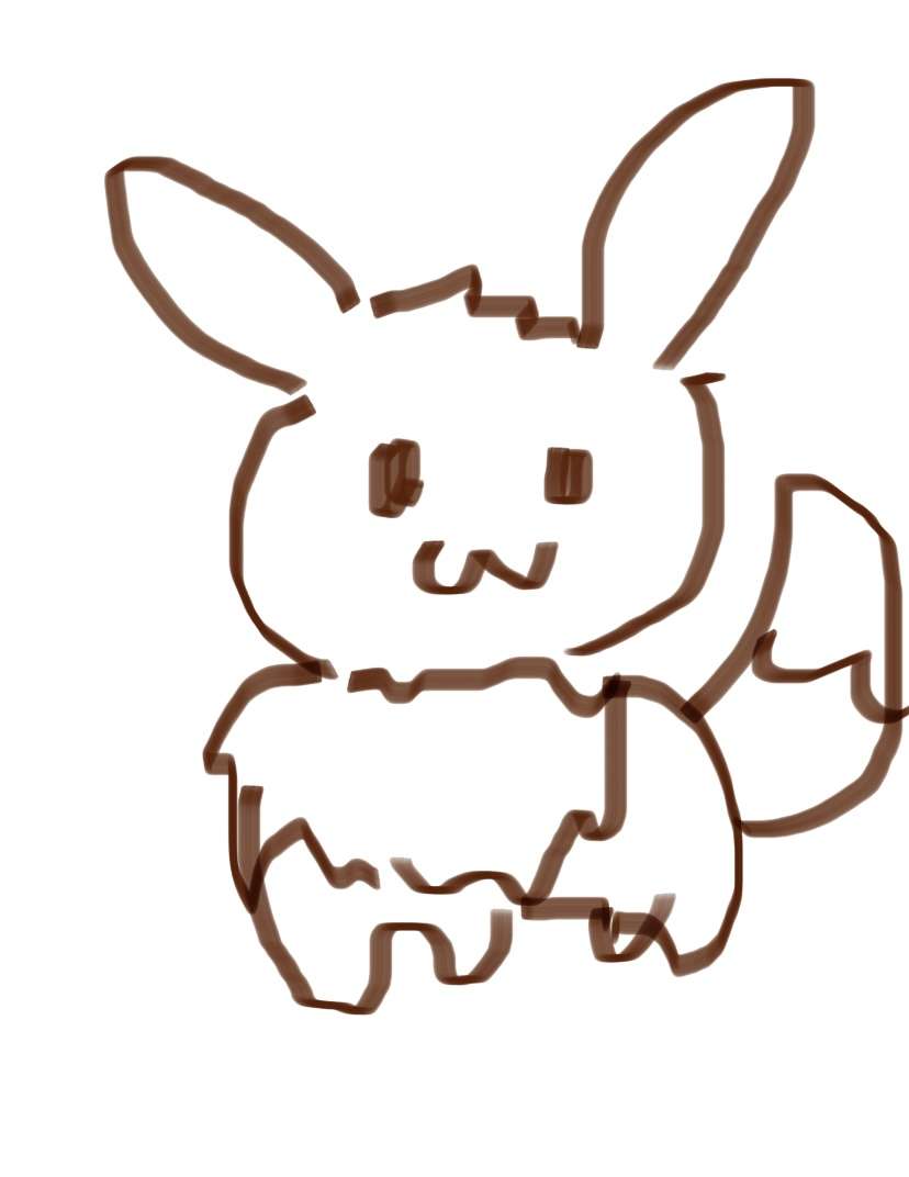 好きなポケモンを記憶を頼りに描いて何か当ててもらうトピ