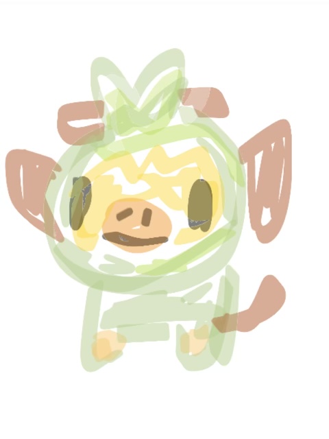 好きなポケモンを記憶を頼りに描いて何か当ててもらうトピ