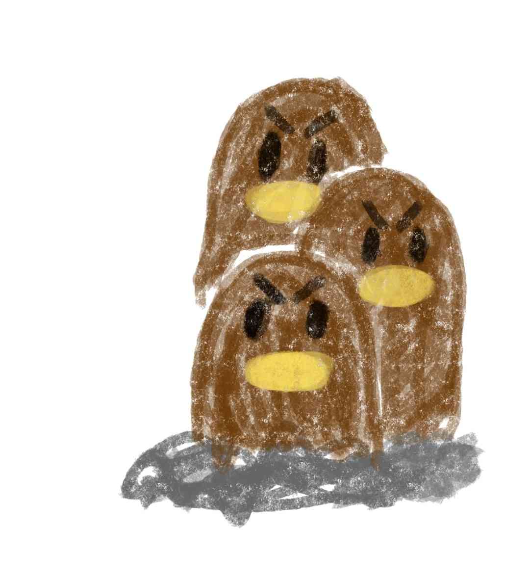 好きなポケモンを記憶を頼りに描いて何か当ててもらうトピ
