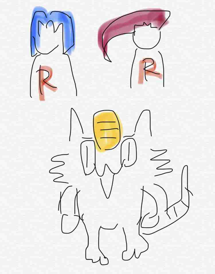 好きなポケモンを記憶を頼りに描いて何か当ててもらうトピ