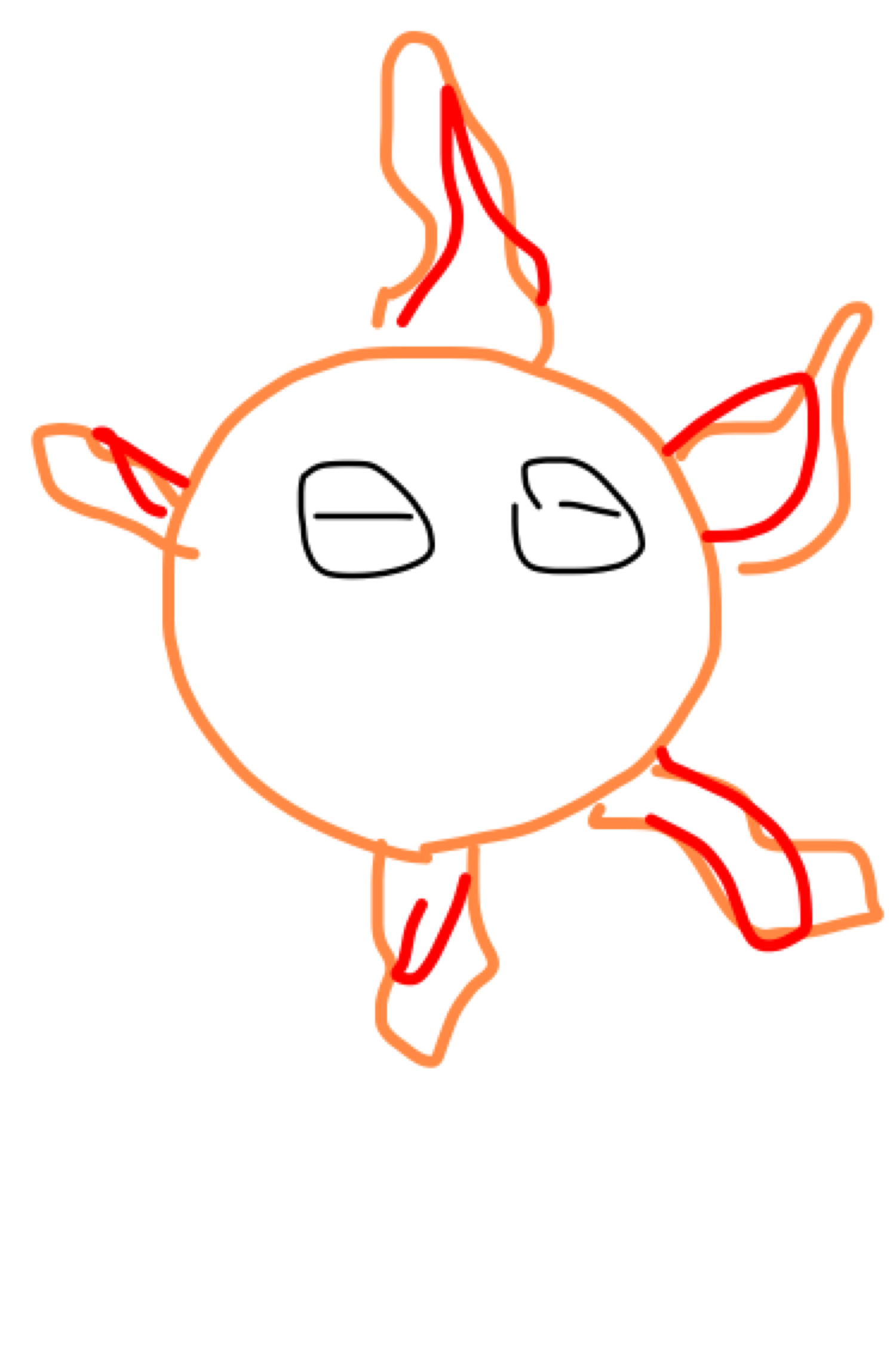 好きなポケモンを記憶を頼りに描いて何か当ててもらうトピ