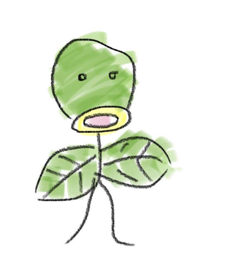 好きなポケモンを記憶を頼りに描いて何か当ててもらうトピ