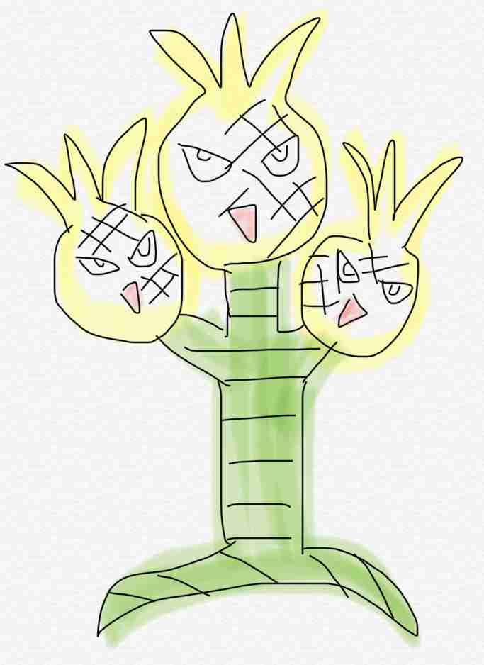 好きなポケモンを記憶を頼りに描いて何か当ててもらうトピ