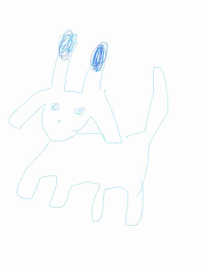 好きなポケモンを記憶を頼りに描いて何か当ててもらうトピ