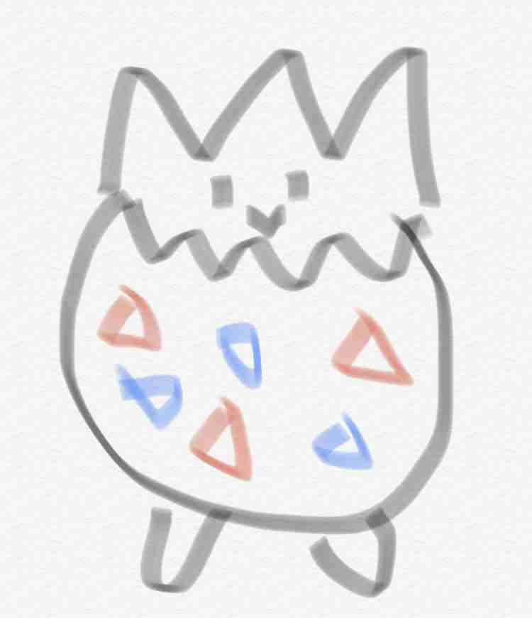 好きなポケモンを記憶を頼りに描いて何か当ててもらうトピ