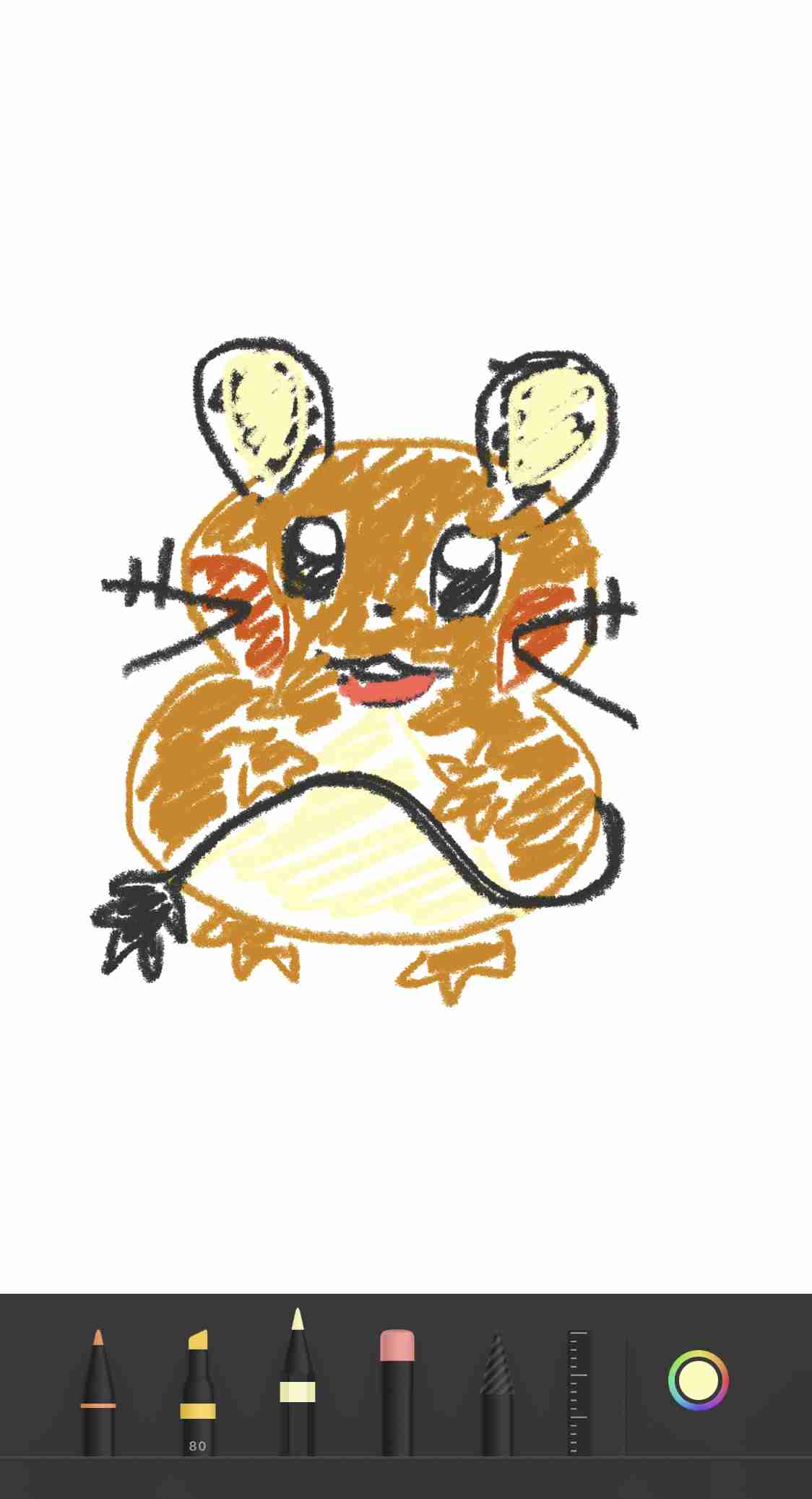 好きなポケモンを記憶を頼りに描いて何か当ててもらうトピ
