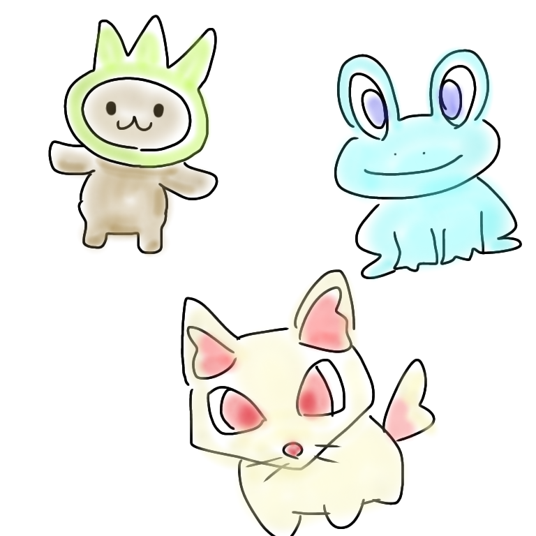 好きなポケモンを記憶を頼りに描いて何か当ててもらうトピ