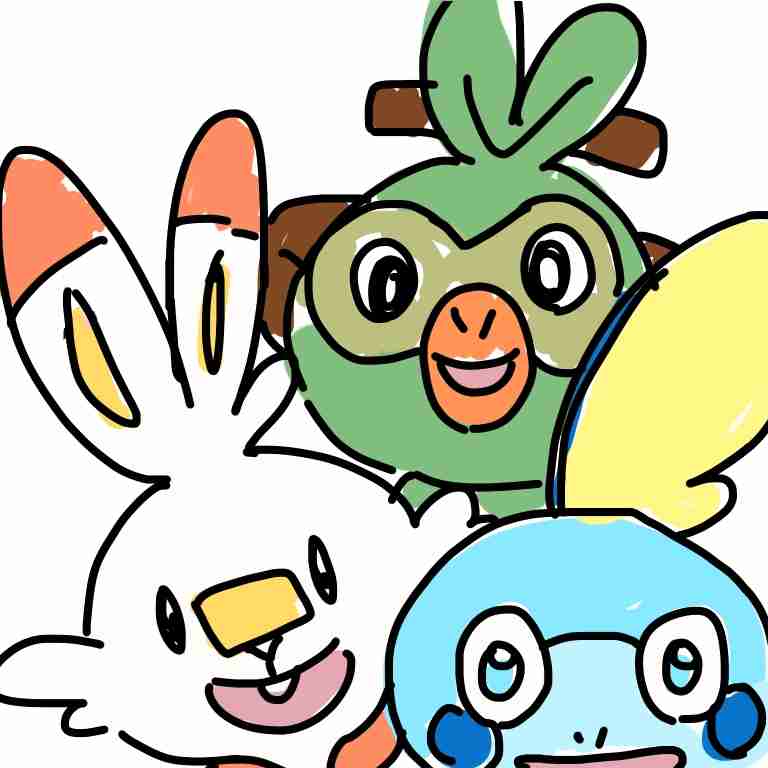 好きなポケモンを記憶を頼りに描いて何か当ててもらうトピ