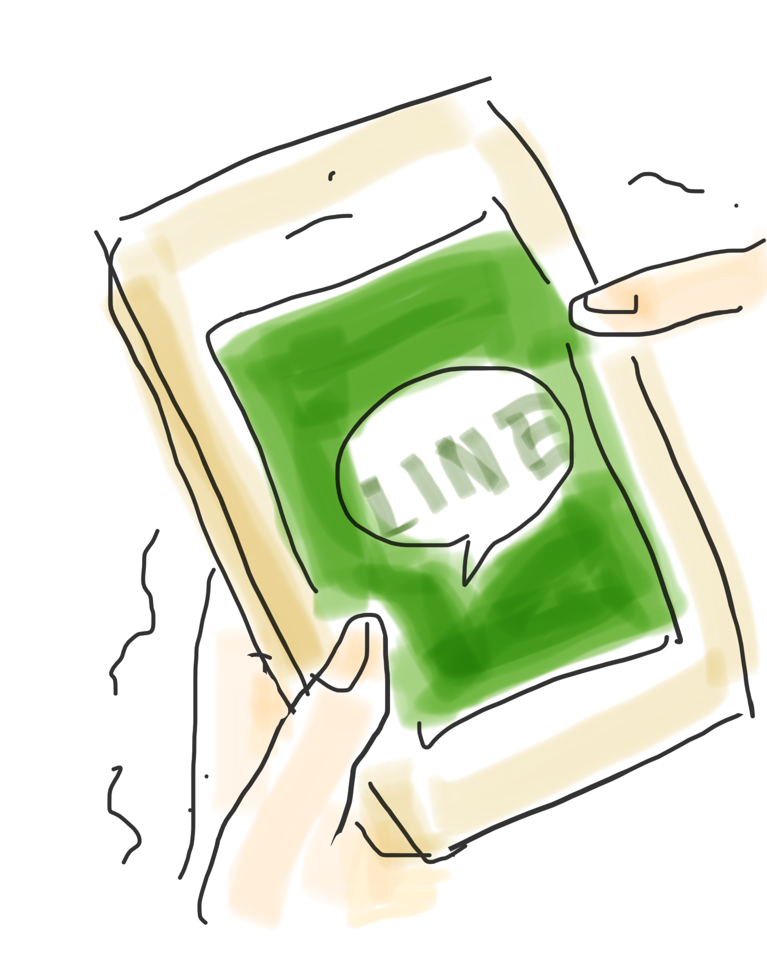 今日のハイライトをお絵かきする