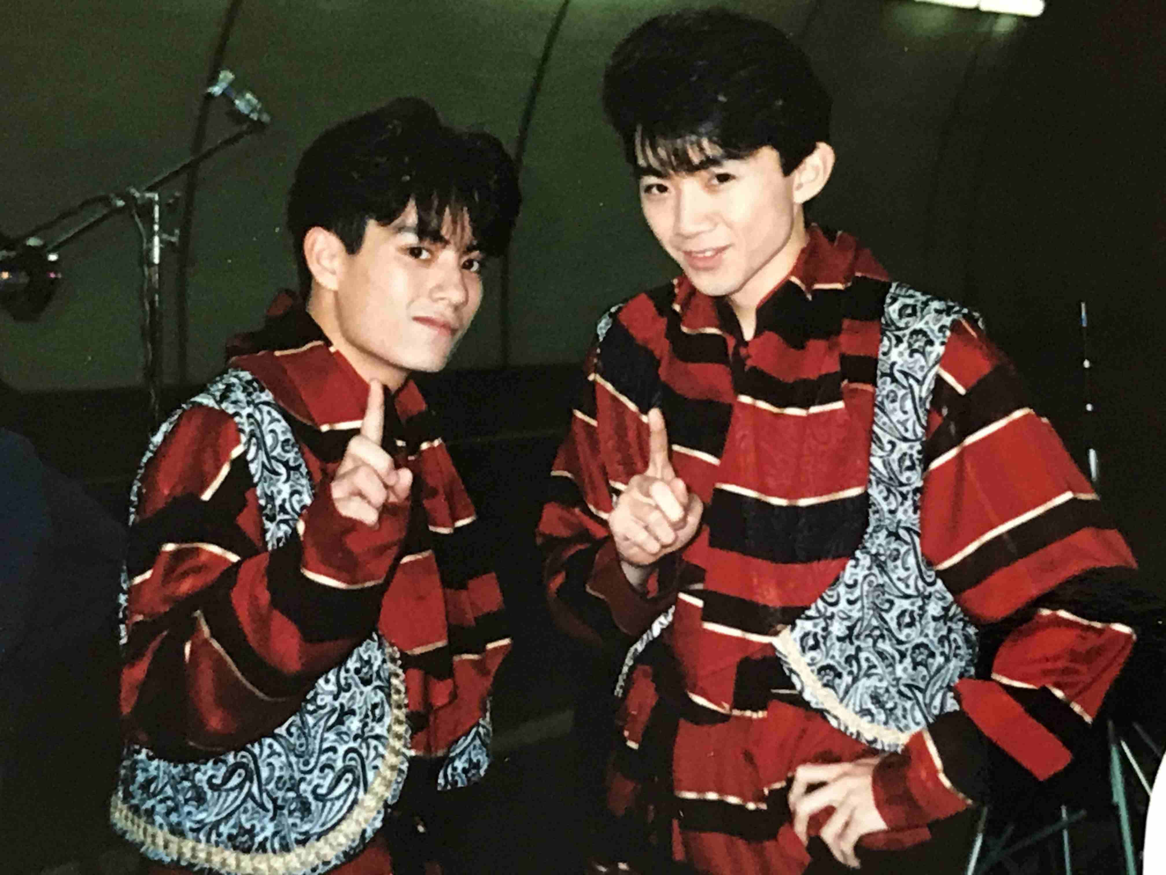 光GENJI　25年ぶり“復活”　内海光司＆佐藤アツヒロ、そろってローラースケート唱