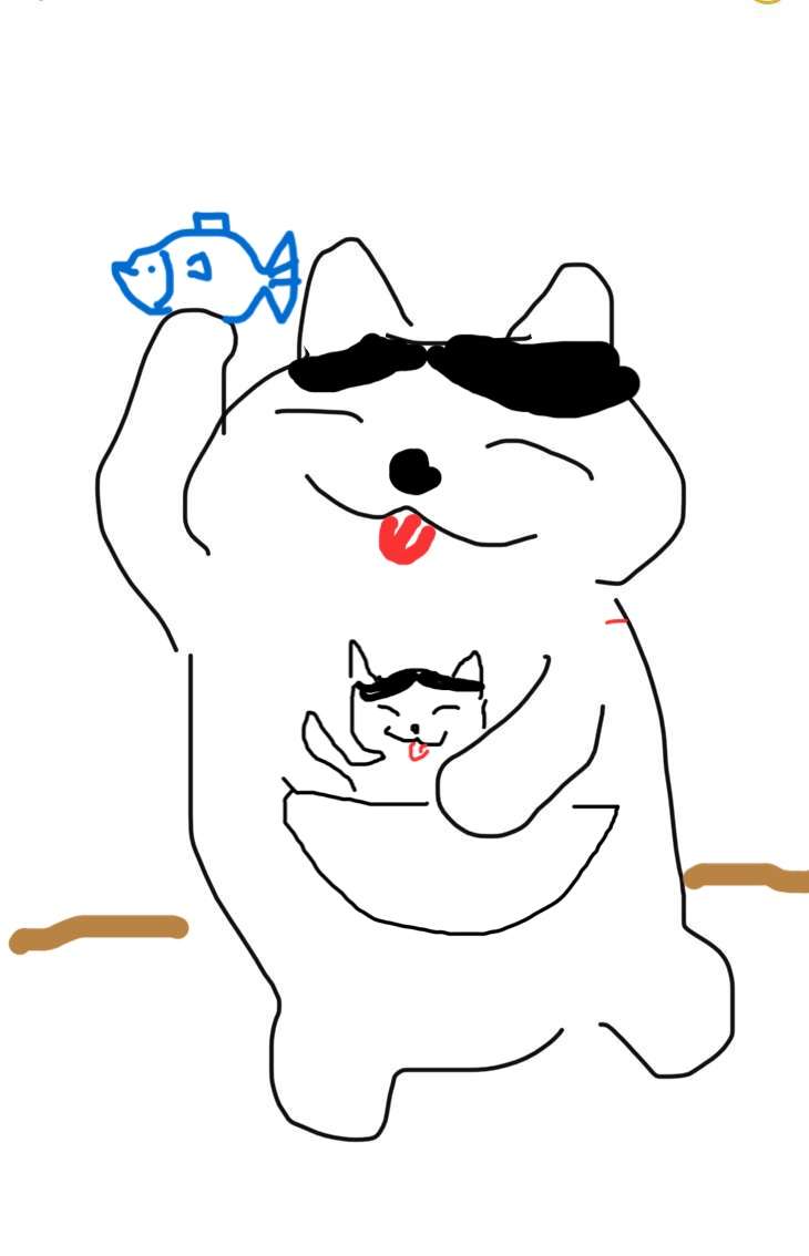 絵の下手な人が描いたものに上手い人が色付けして作品にするトピ