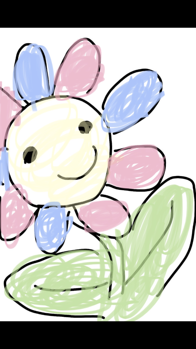 絵の下手な人が描いたものに上手い人が色付けして作品にするトピ