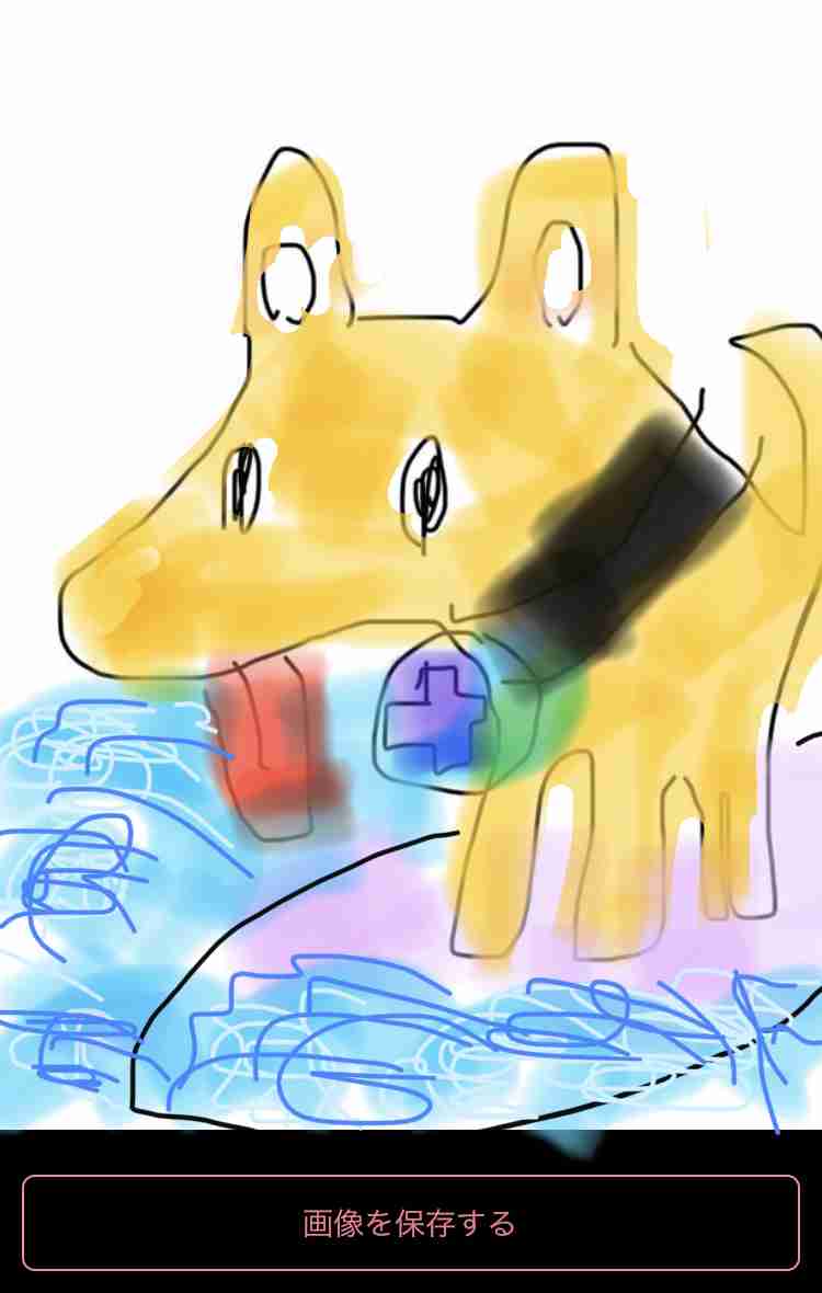 絵の下手な人が描いたものに上手い人が色付けして作品にするトピ
