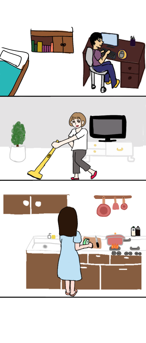 絵の下手な人が描いたものに上手い人が色付けして作品にするトピ