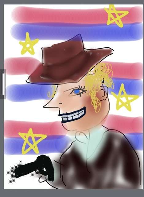 絵の下手な人が描いたものに上手い人が色付けして作品にするトピ