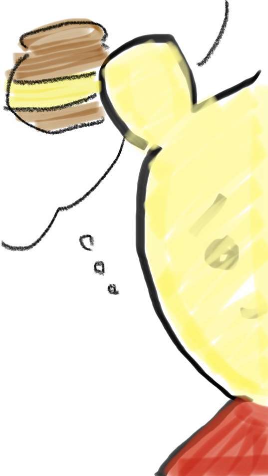 絵の下手な人が描いたものに上手い人が色付けして作品にするトピ