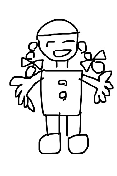 絵の下手な人が描いたものに上手い人が色付けして作品にするトピ