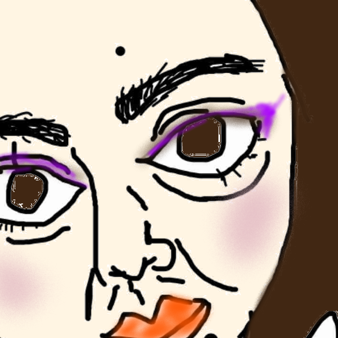 絵の下手な人が描いたものに上手い人が色付けして作品にするトピ
