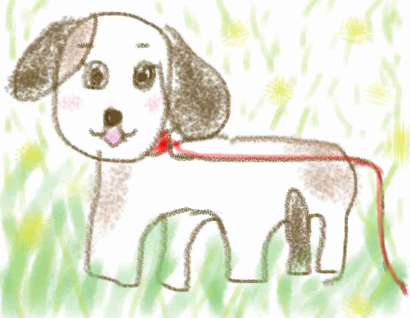 絵の下手な人が描いたものに上手い人が色付けして作品にするトピ
