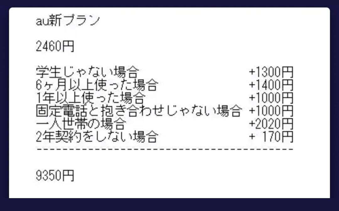 KDDI(au)、業界最安値の月20ギガ2480円 1日単位でも柔軟にプランが変更できる
