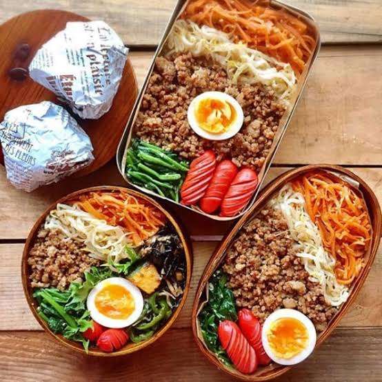 お弁当の彩り