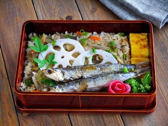 お弁当の彩り