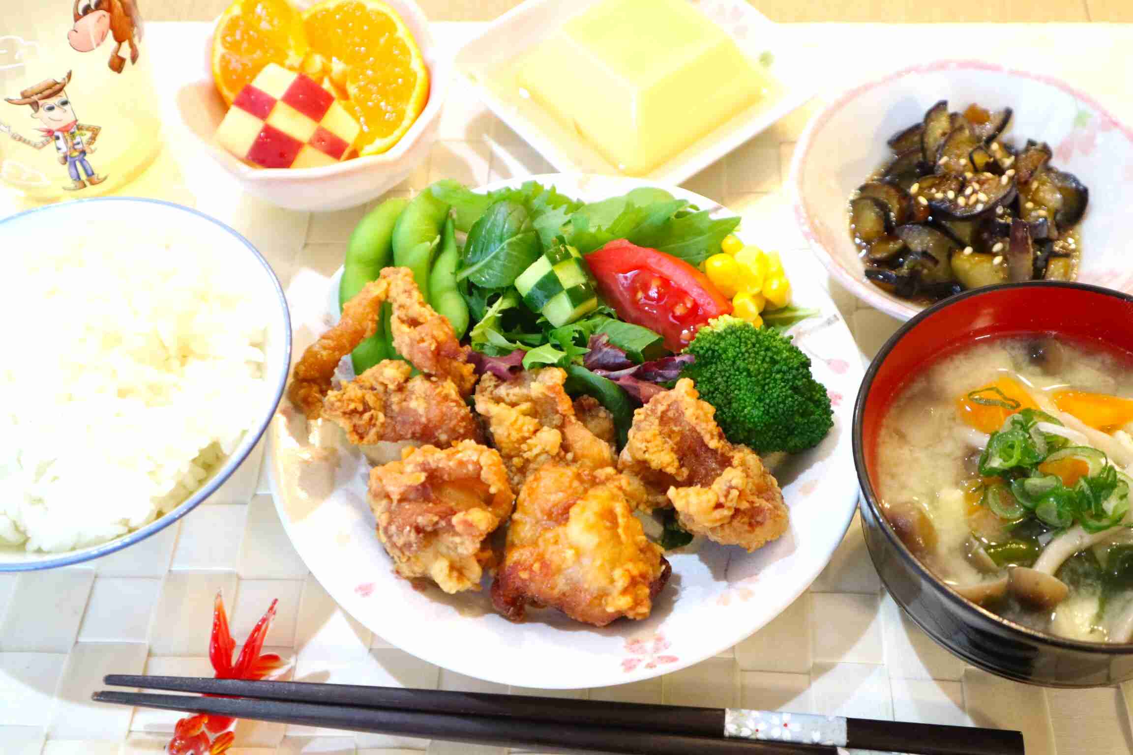 からあげに合う物、料理