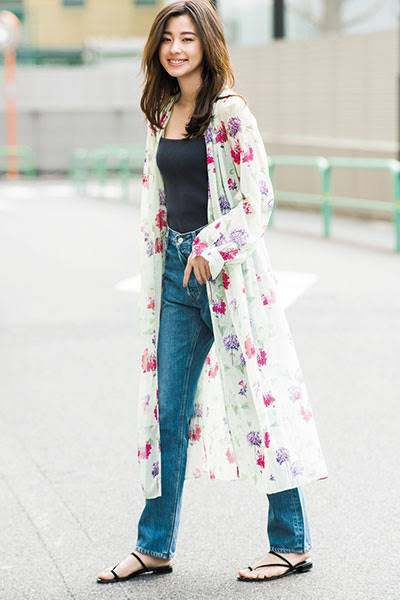 小花柄の服がすきっっっ！