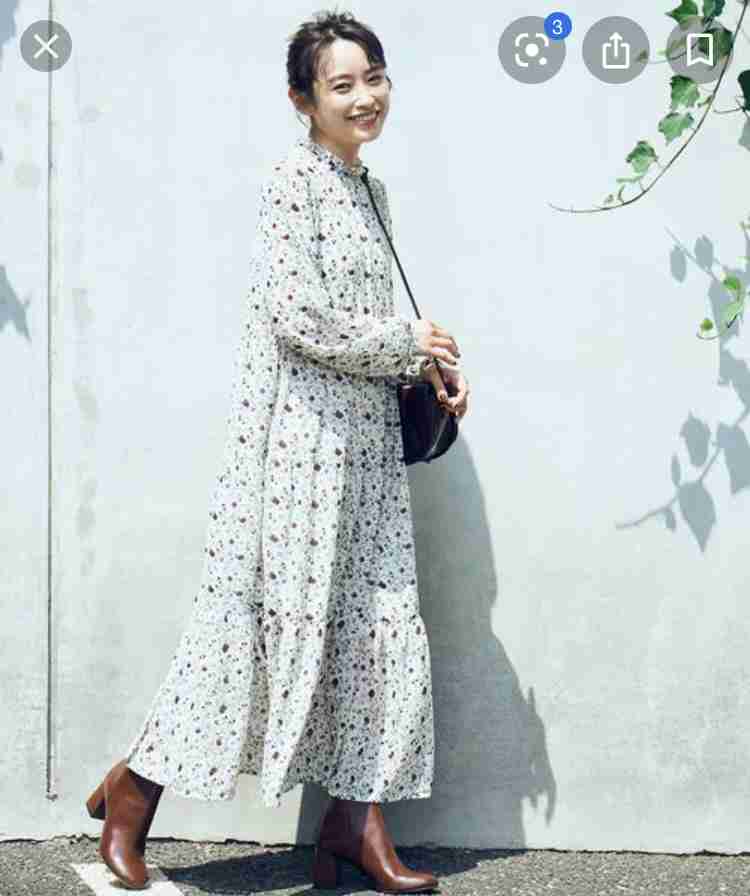 小花柄の服がすきっっっ！