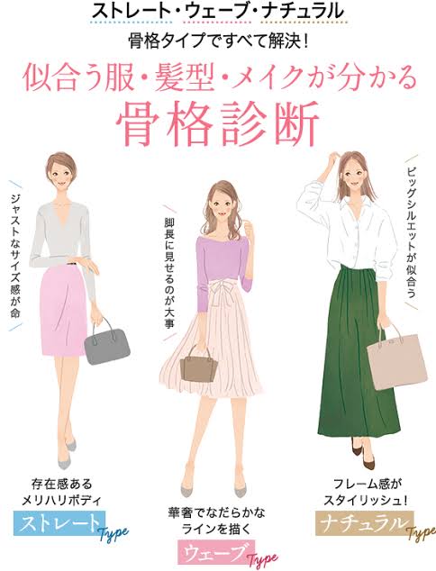 フェミニンファッションが似合わない骨格ウェーブのオススメファッション