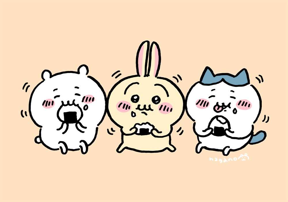 「なんか小さくてかわいいやつ(ちいかわ)」好きな人！