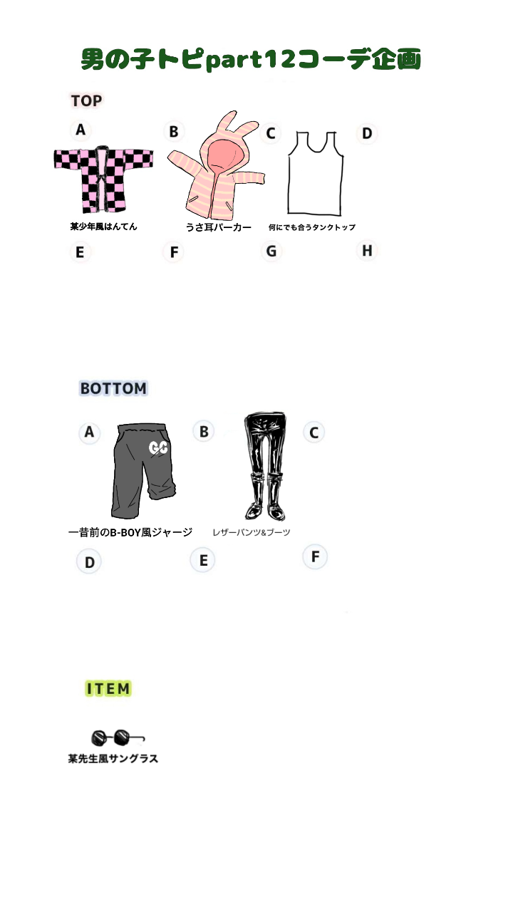 【お絵かき】自分好みの男の子を描くトピpart12