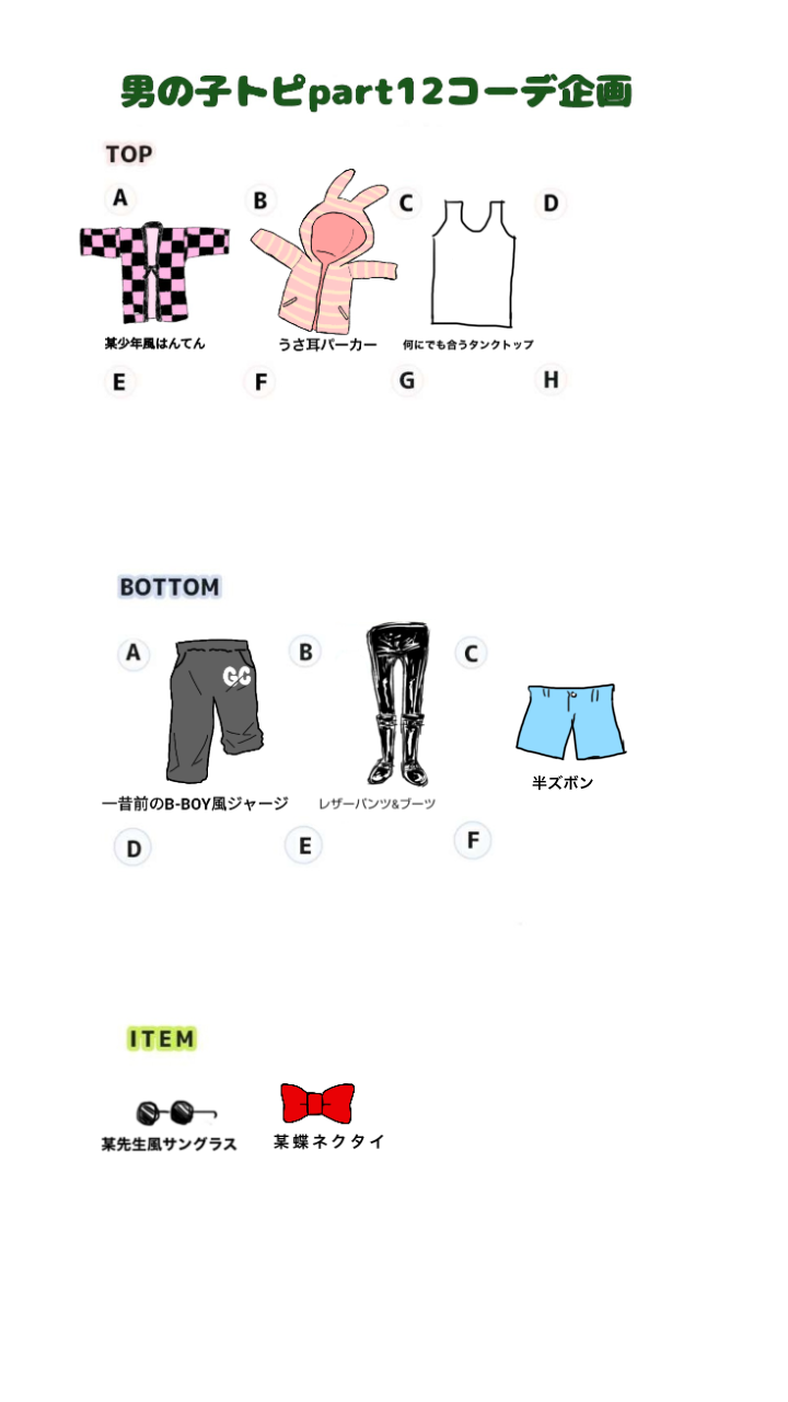 【お絵かき】自分好みの男の子を描くトピpart12