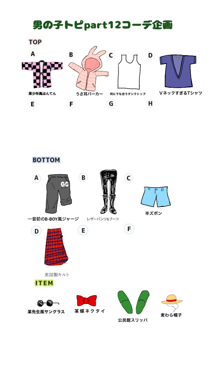 【お絵かき】自分好みの男の子を描くトピpart12