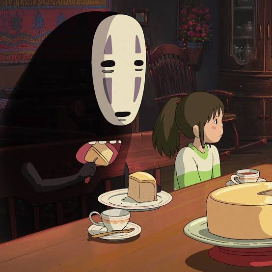 『千と千尋』カオナシのバランスゲーム　謎の料理を食べさせながらゆらゆら