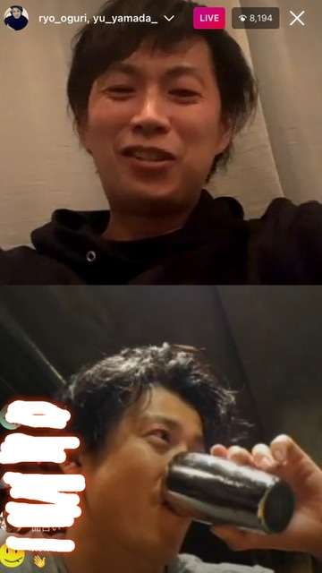 小栗旬、山田優アカウントで初インスタライブが話題 実兄も登場で「小栗ファミリーすごい」