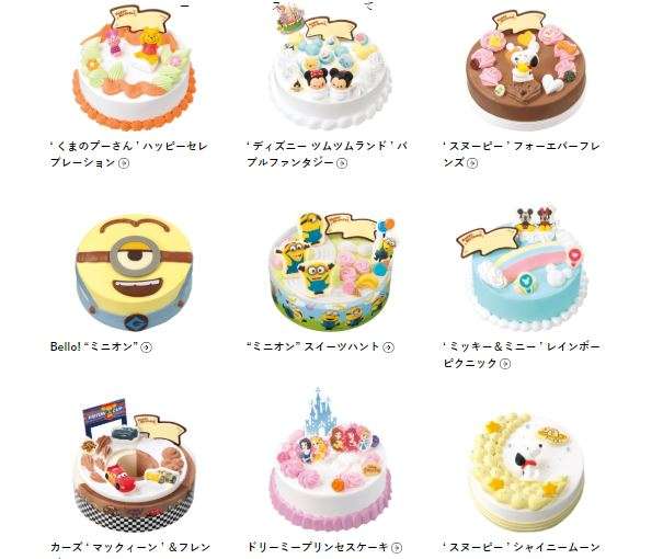 色んなキャラクターケーキが見たい