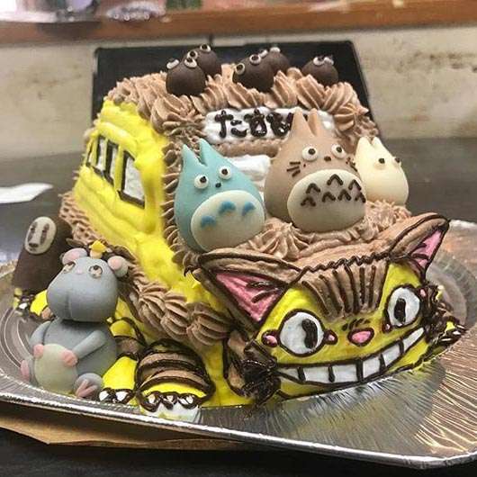 色んなキャラクターケーキが見たい