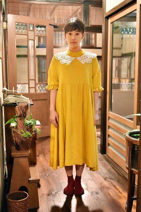 家族写真のワンピース