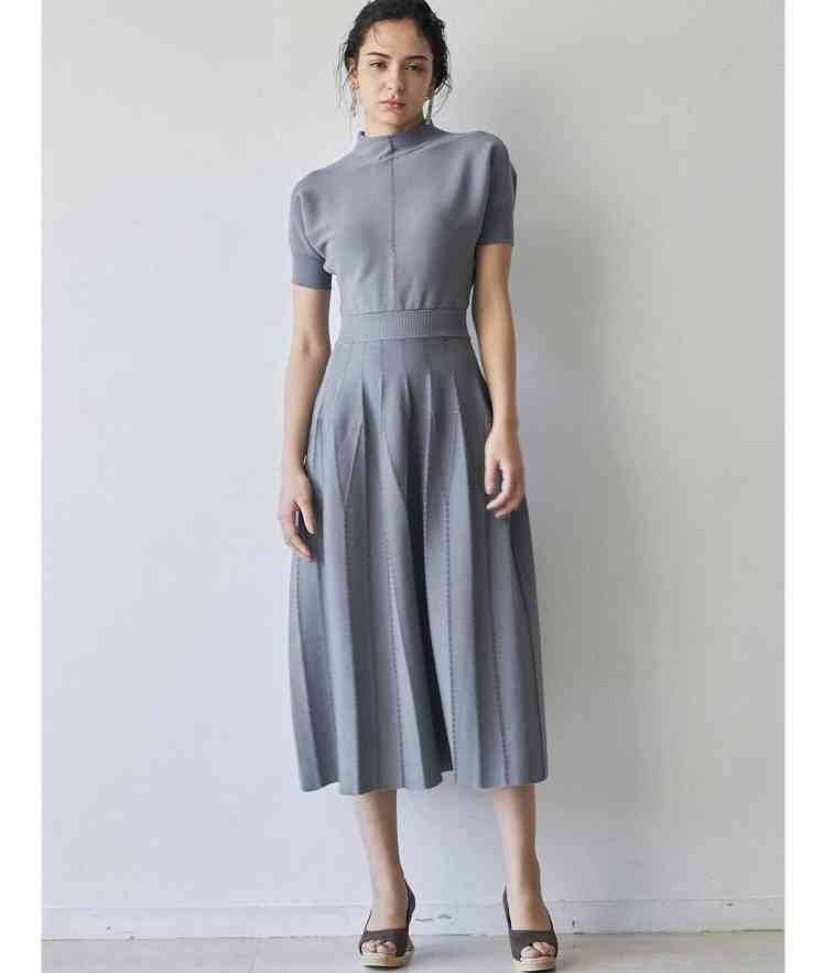 家族写真のワンピース