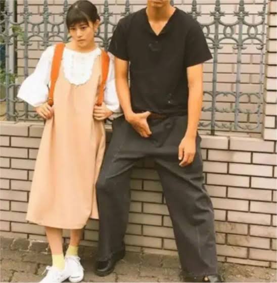 家族写真のワンピース