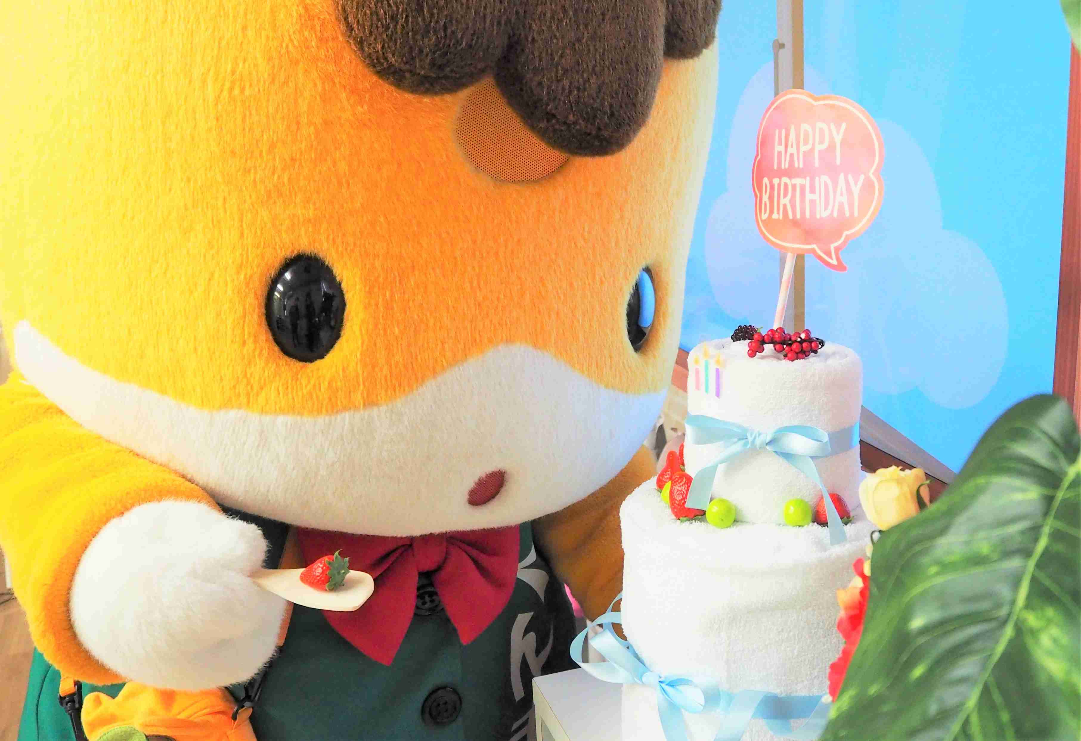 ぐんまちゃんの誕生日です。