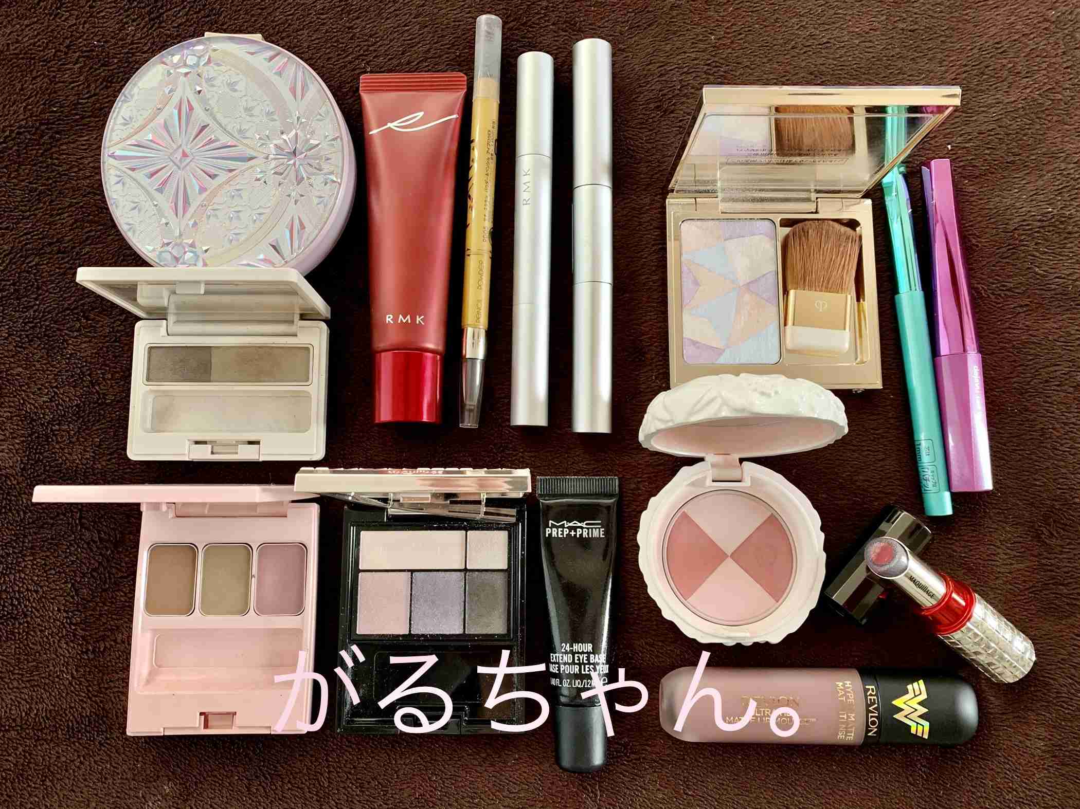 今日のメイクに使ったコスメを見せてくださいpart15