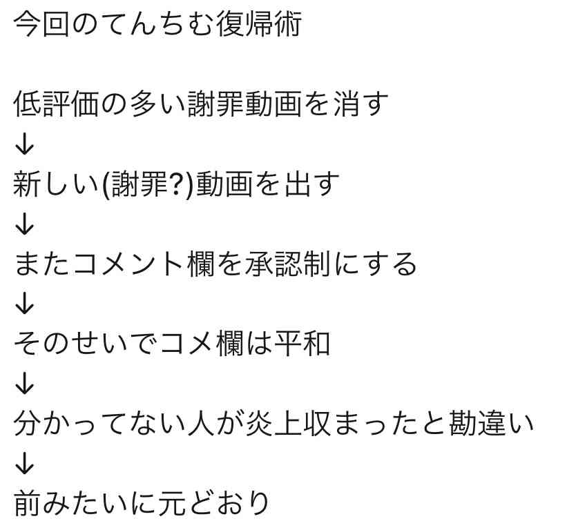 てんちむ〝脱毛サロン問題〟でインスタに心境をアップ「怒られるまで気づけませんでした」