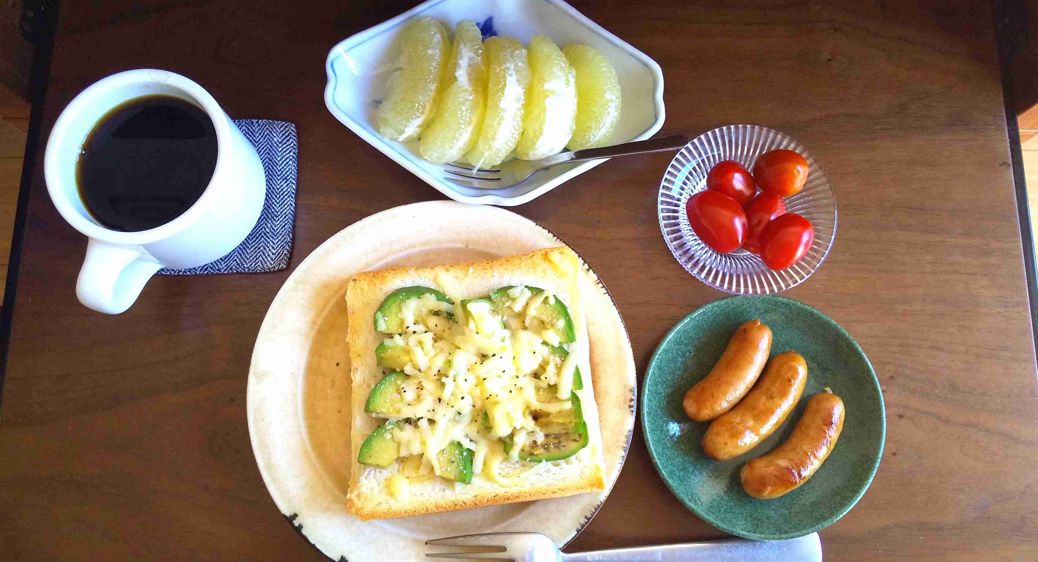 今日の朝ごはん報告
