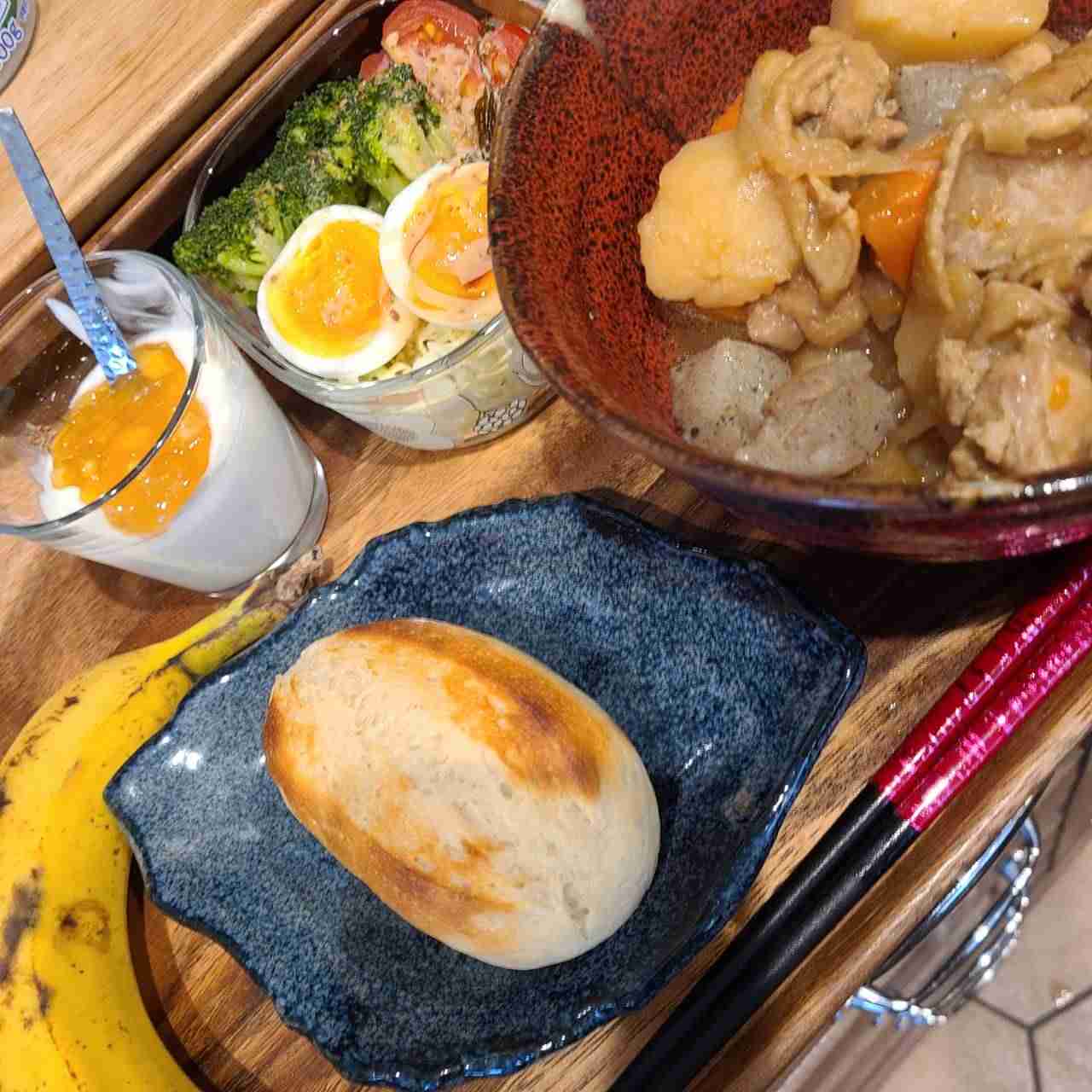 今日の朝ごはん報告